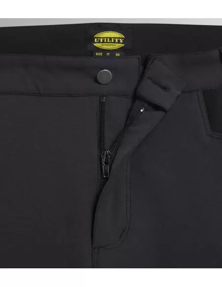 Pantalon de travail HYBRID PERFORMANCE Noir/Fantome | 702.179838C8817 - Diadora