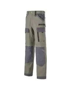 Pantalon de travail RULER Kaki/Charcoal | 1ATTUP - LAFONT