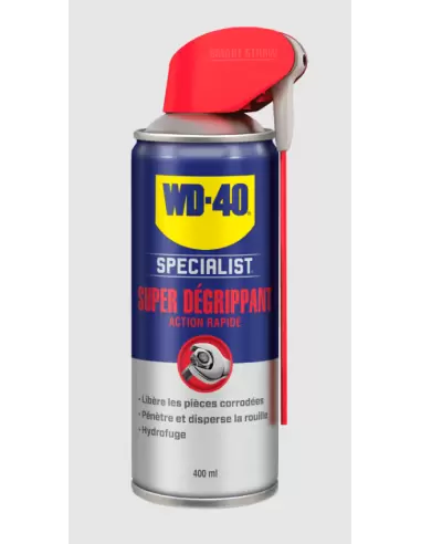 Super dégrippant action rapide spray 400 ml, 33348 - WD40