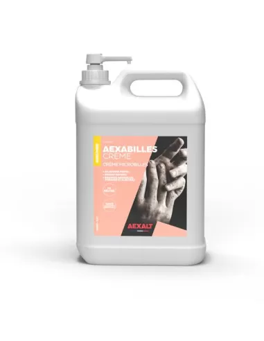 Savon crème mains microbille AEXAGO (4,5 litres + pompe) | SA600 - Aexalt Pluho