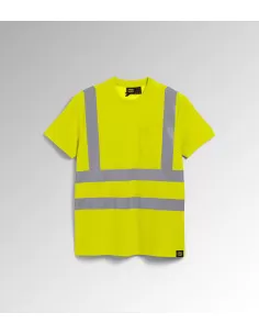 T-shirt de travail Jaune haute visibilité ISO 20471 | 702.176233_97034 - Diadora