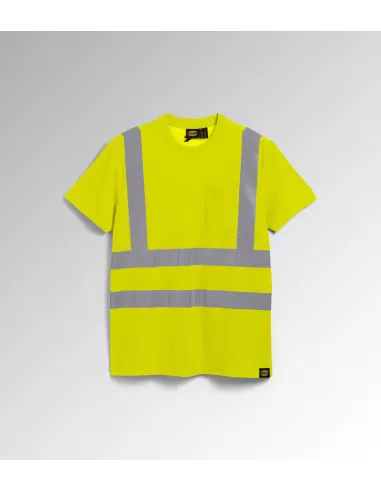 T-shirt de travail Jaune haute visibilité ISO 20471 | 702.176233_97034 - Diadora