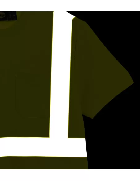 T-shirt de travail Jaune haute visibilité ISO 20471 | 702.176233_97034 - Diadora