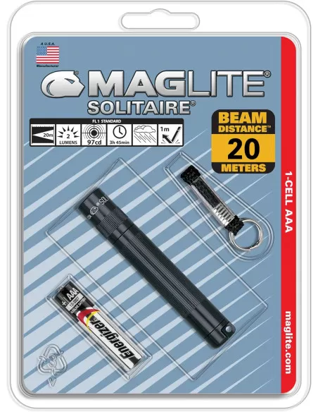 Mini lampe de poche Solitaire | K3A016L - Maglite