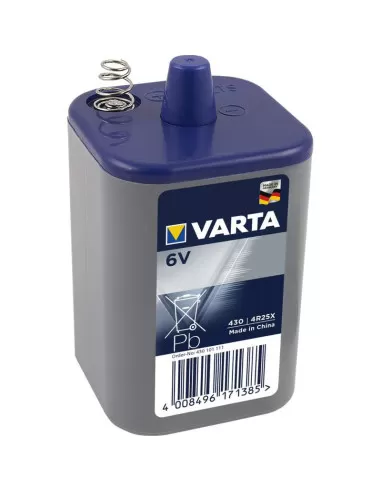Pile 4R25 Varta Saline 6V Plastique Ressort | Varta
