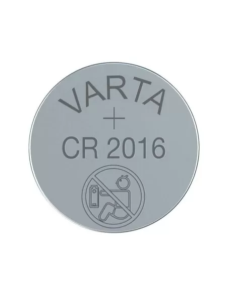 Pile bouton CR2016 Varta Lithium 3V, Varta