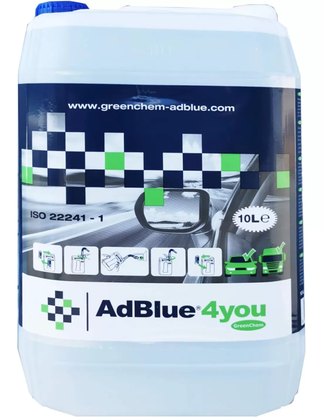 Liquide AdBlue avec Flexible (10 litres), Greenchem