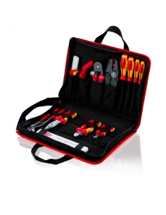 Trousse à outils « Compacte » Electrique 14 outils | 00 21 11 - Knipex