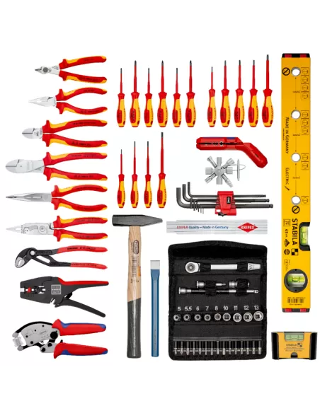 Mallette à outils « BIG Basic Move » ElectroPlus 68 outils | 00 21 06 - Knipex