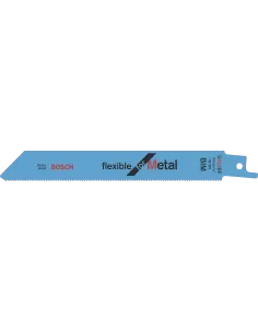 Lames de scie sabre S 922 EF Flexible pour métal (x5) | 2608656015 - Bosch