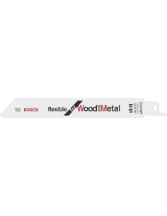 Lames de scie sabre S 922 VF Flexible pour bois et métal (x5) | 2608656015 - Bosch
