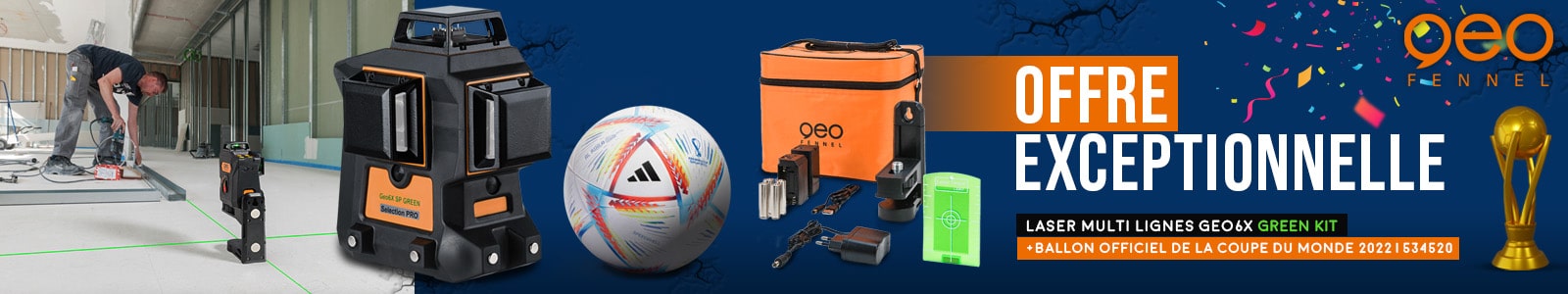 Promo Laser Geo 6X Geo Fennel