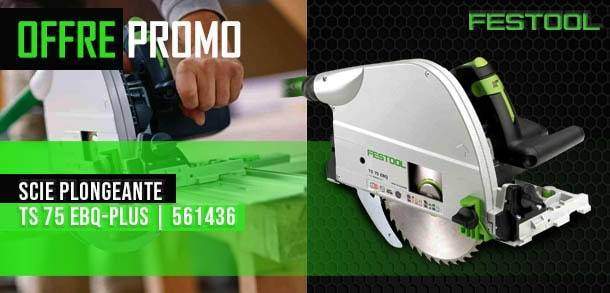 Scie plongeante TS 75 EBQ-Plus - Festoo